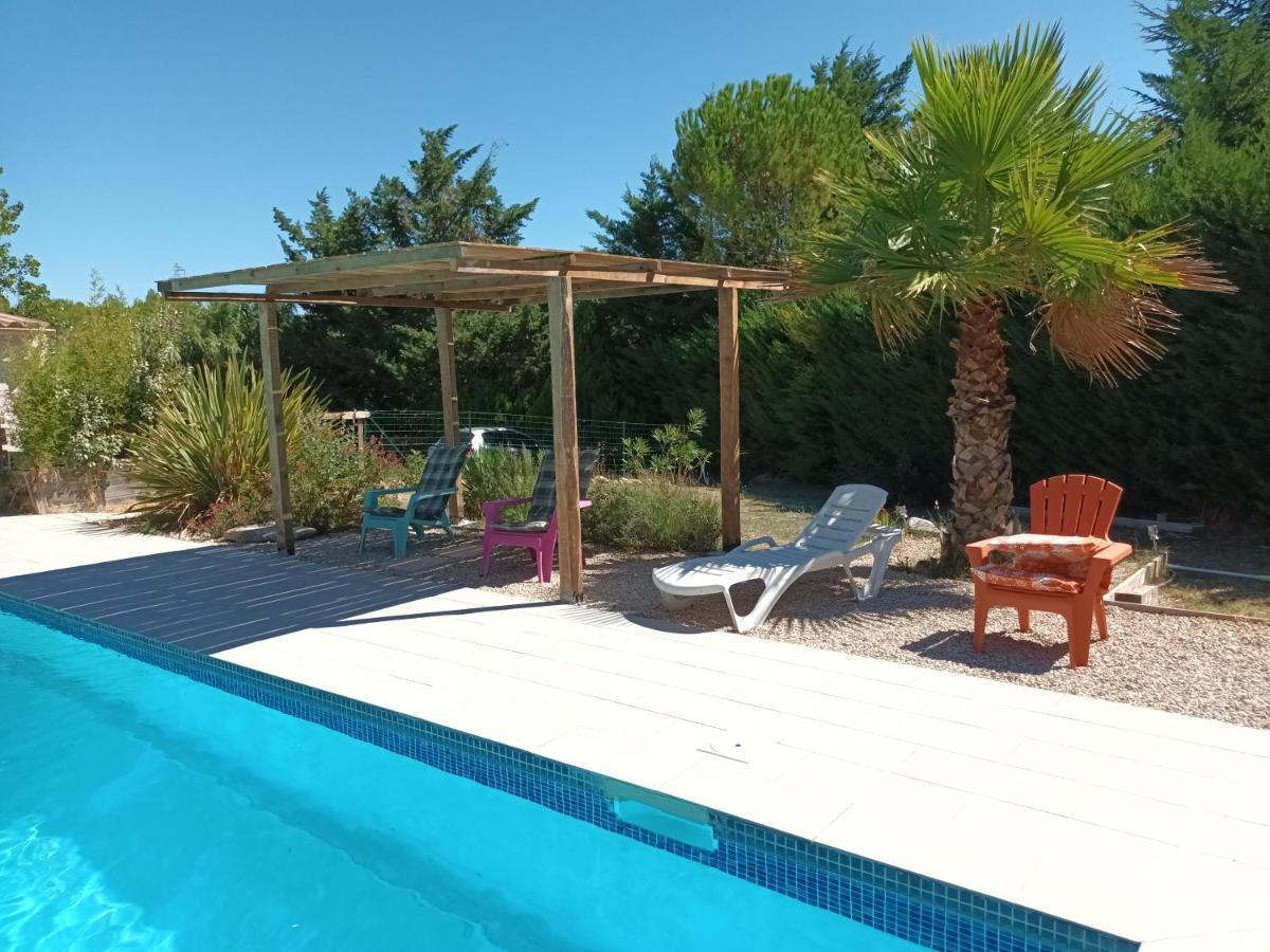 Chalet Banane Devant Piscine, A 6Km Du Festival De Piano De La Roque D'Antheron Rognes Eksteriør bilde
