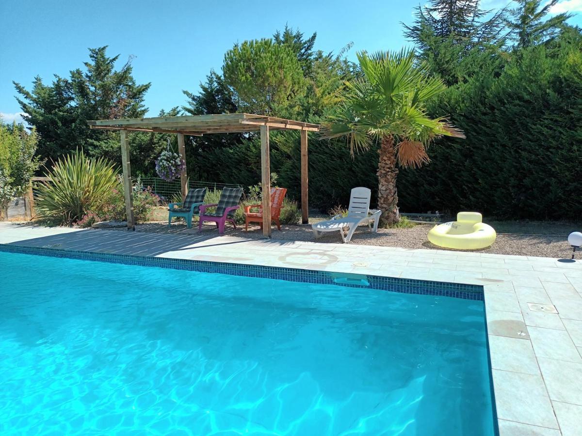 Chalet Banane Devant Piscine, A 6Km Du Festival De Piano De La Roque D'Antheron Rognes Eksteriør bilde
