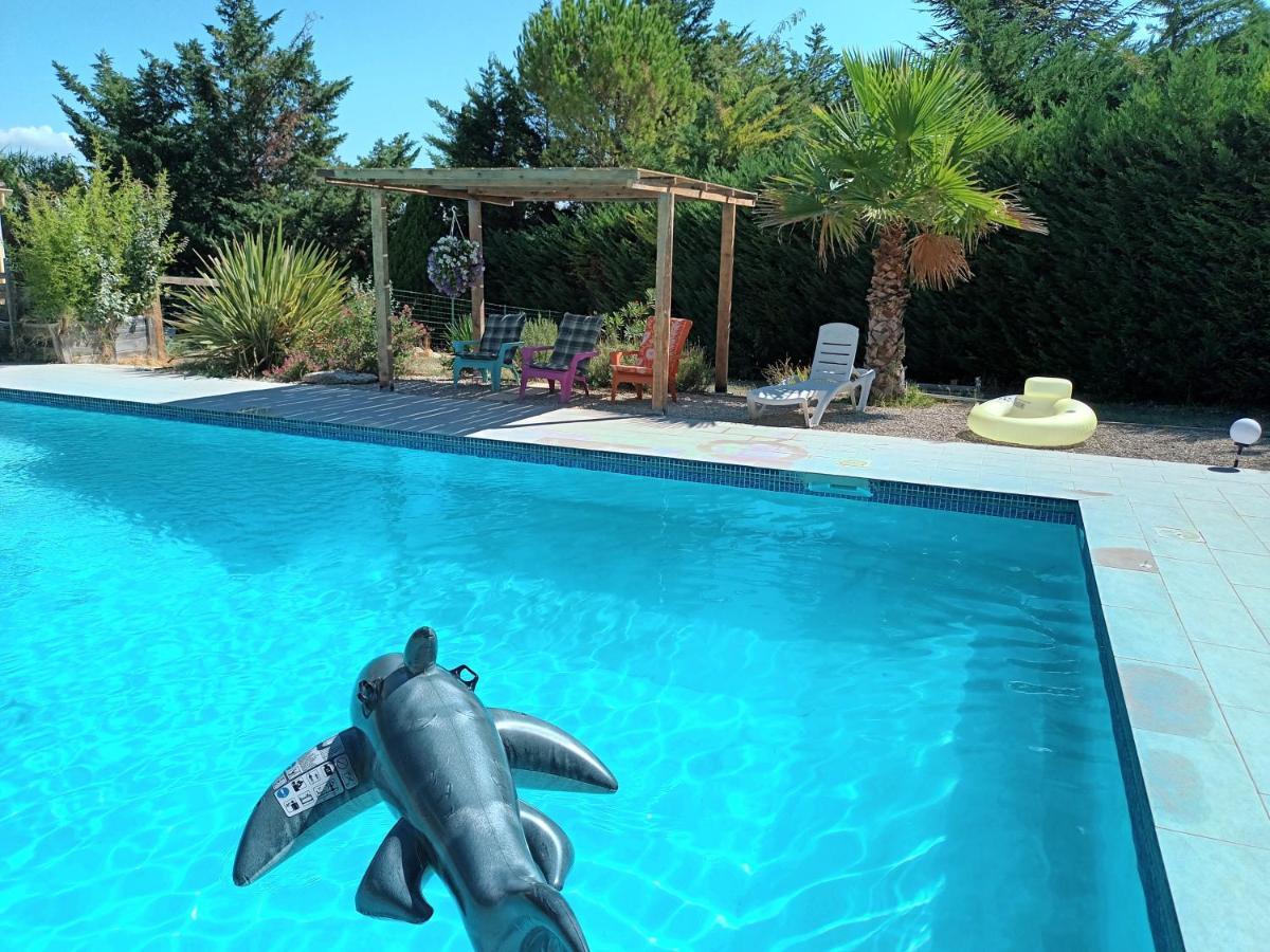 Chalet Banane Devant Piscine, A 6Km Du Festival De Piano De La Roque D'Antheron Rognes Eksteriør bilde
